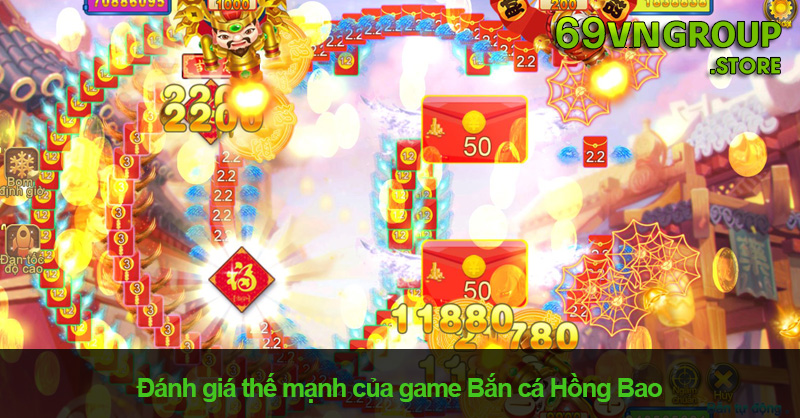 Thế mạnh của game Bắn cá Hồng Bao